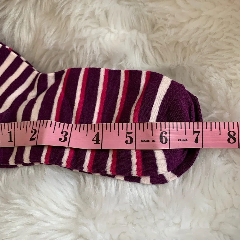 KATE SPADE ladies 77% poly 20% cotton 3% spandex (3) pr Crew Socks NIB NWT